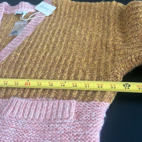 Sundance color block cardigan  size medium - Picture 6 of 7